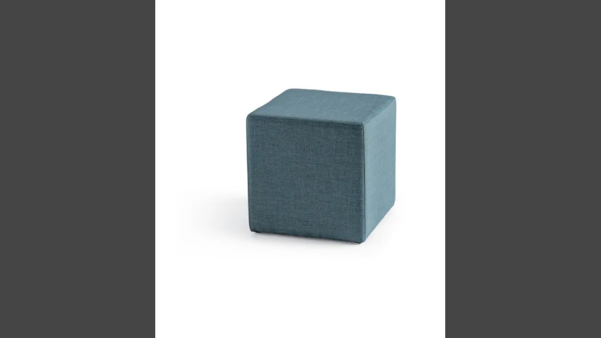 Pouf Cubo in tessuto di Nefi Italia 