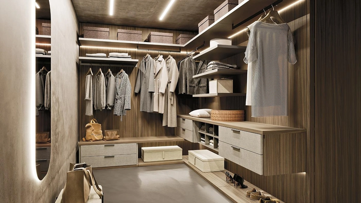 Cabina Armadio Comp N07 di Mobilgam