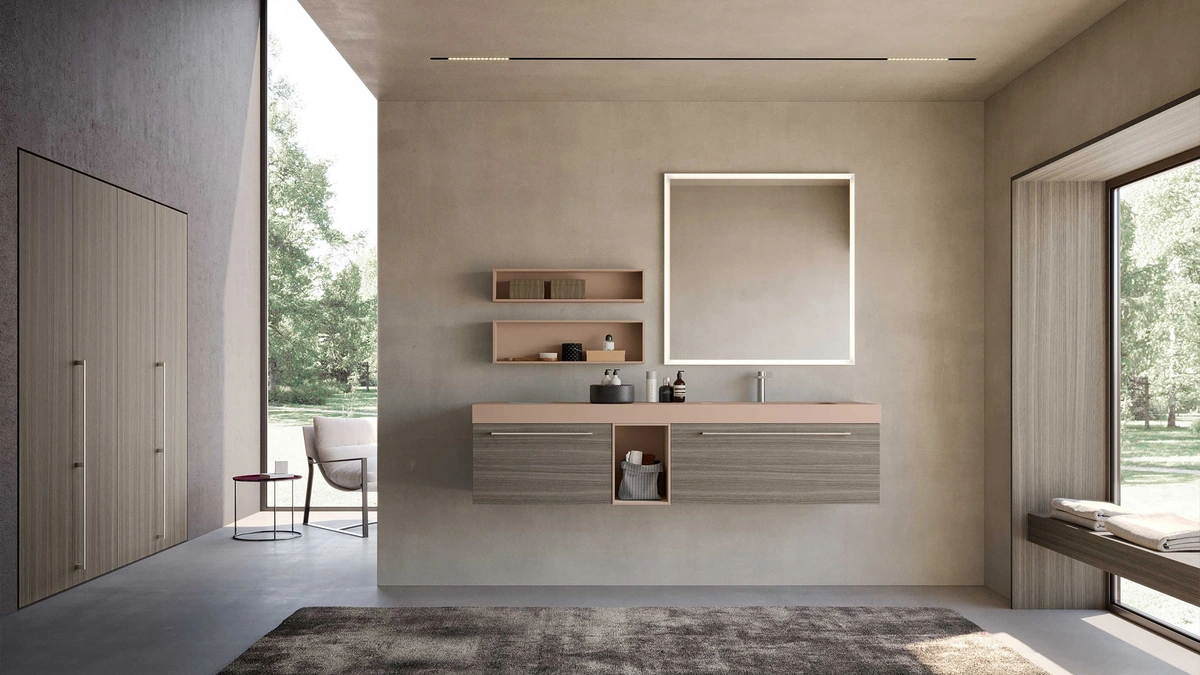 Mobile da Bagno M System 034 di Baxar