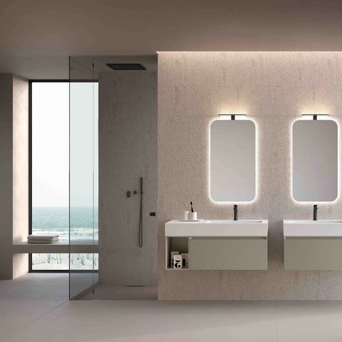 Mobile da Bagno sospeso M1 System 144 di Baxar