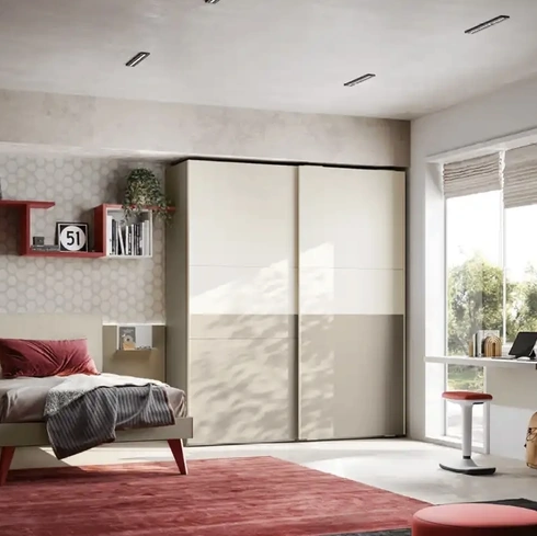 Cameretta per ragazzi Y107 di Moretti Compact Camerette