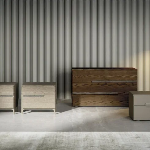 Gruppo Notte in legno Ariel Plus di Mobilgam