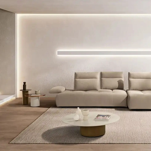 Divano con penisola Ella Max Divani