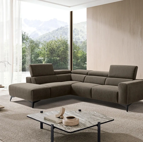 Divano relax angolare Rev di Max Divani