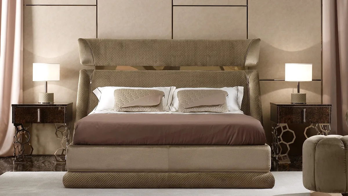 Letto matrimoniale Annabel di Volpi