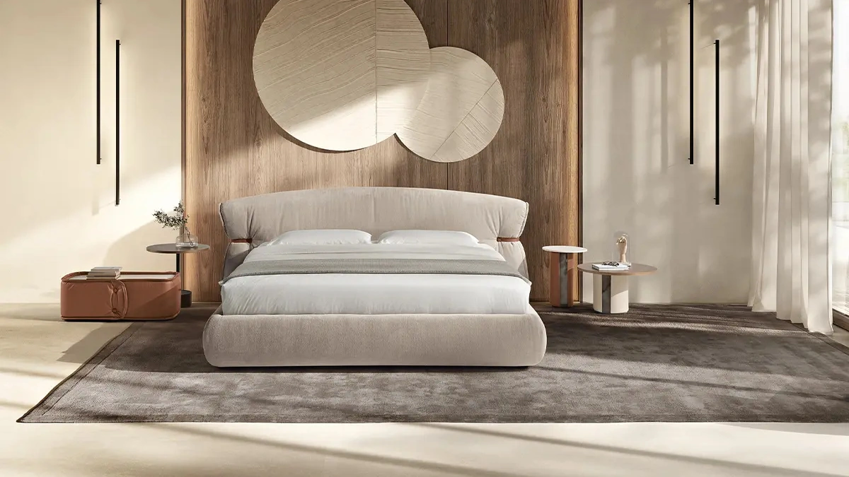 Letto matrimoniale Bonbon di Max Divani