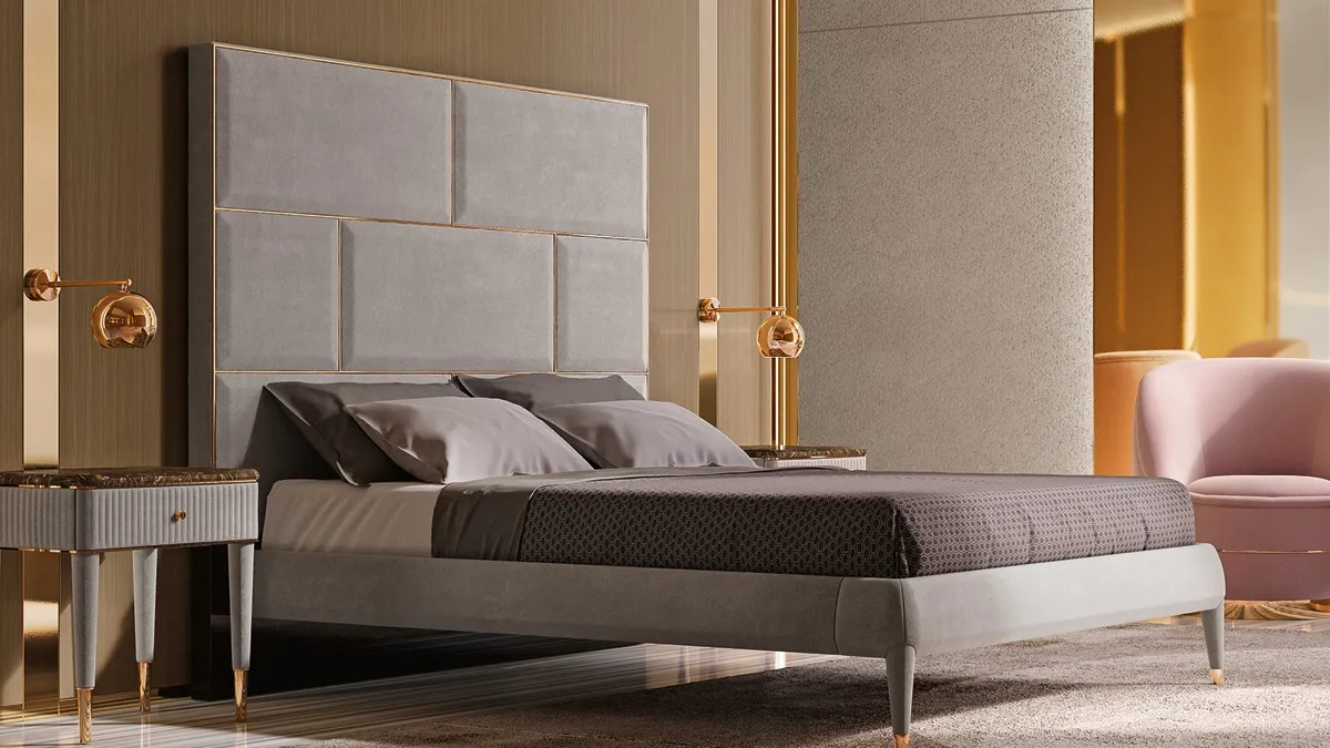 Letto matrimoniale Diamante di Volpi