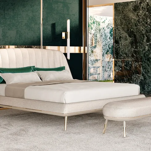 Letto matrimoniale Dolly di Volpi