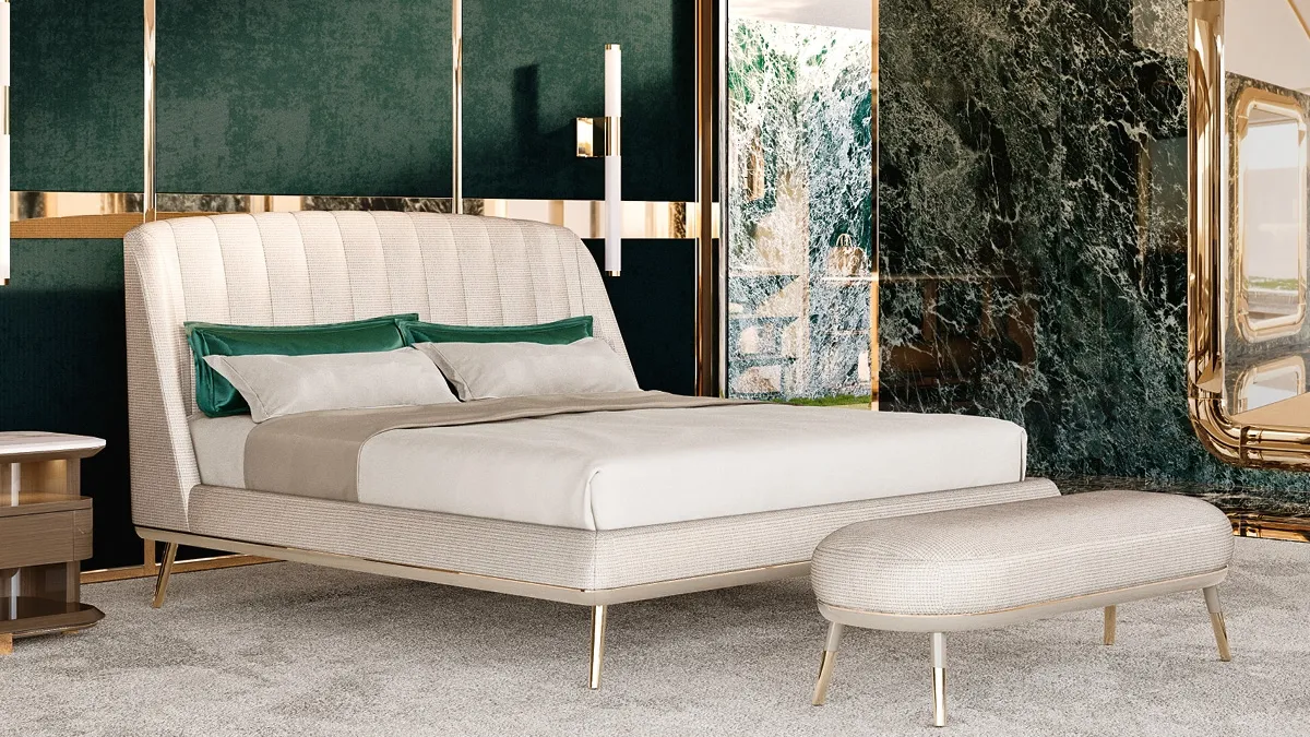 Letto matrimoniale Dolly di Volpi