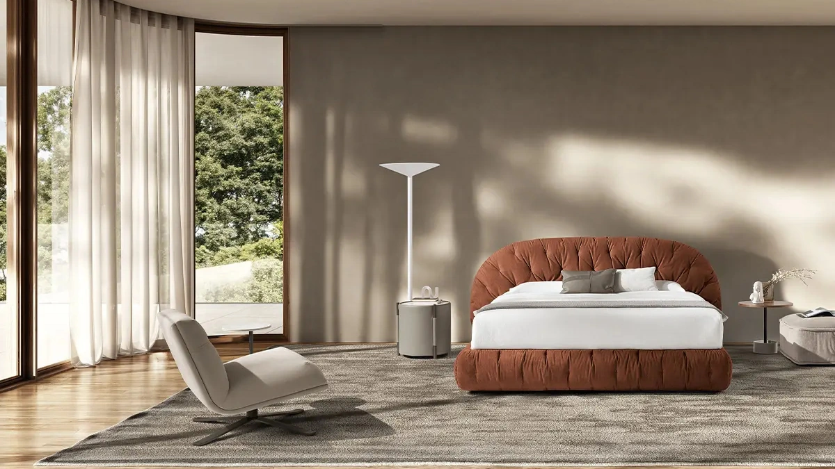 Letto matrimoniale Globo di Max Divani