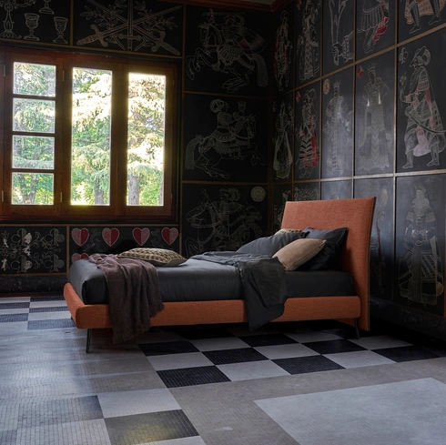 Letto imbottito Jackson di Dorelan Letti