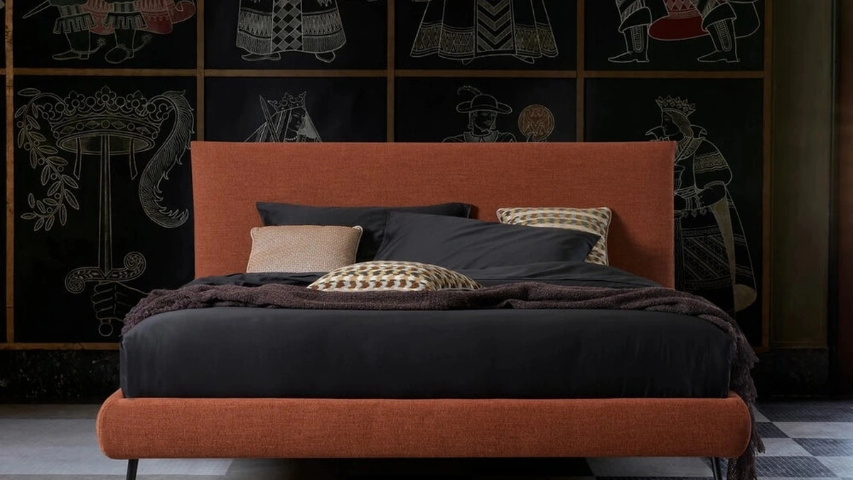 Letto imbottito Jackson di Dorelan Letti