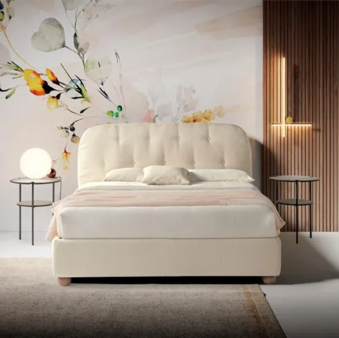 Letto con testiera Abbraccio di Nefi Italia