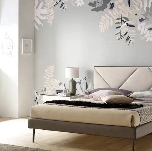 Letto in ecopelle SC221 di Moretti Compact