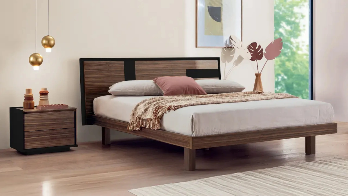 Letto in legno Solstizio di Le Fablier
