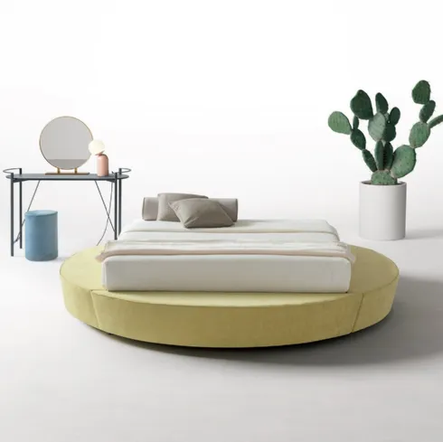 Letto in tessuto Sommier Ring Ovale di Nefi Italia