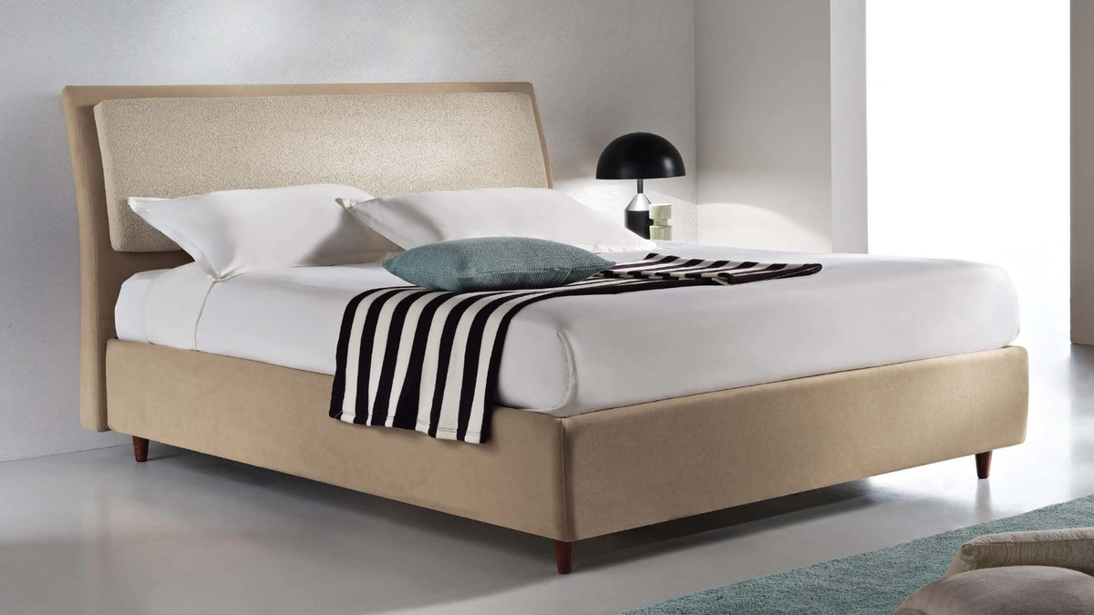 Letto Urban con box contenitore di Susan imbottiti
