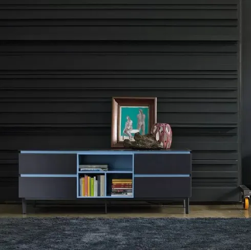 Madia Cosmopolitan Cristallo Blu di Bontempi