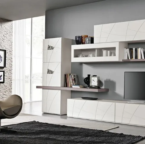 Parete Attrezzata Lapis LX03 di Spar