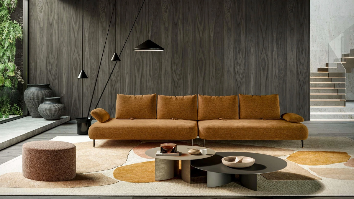 Divano lineare Fanny di Le Comfort