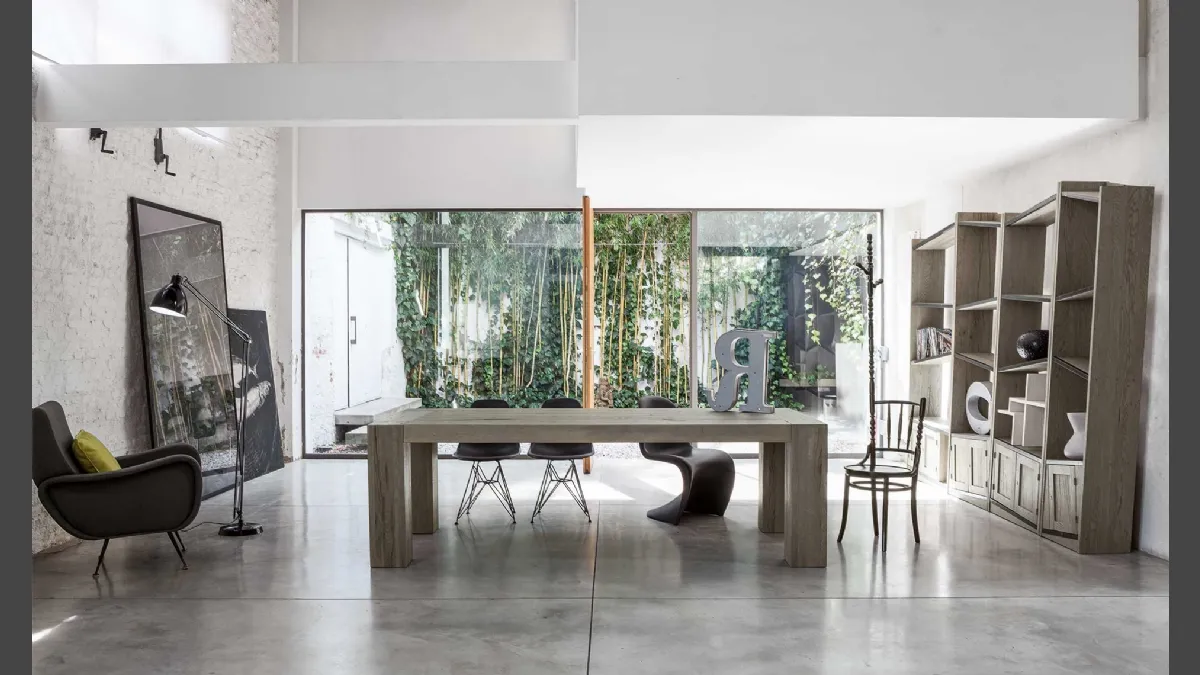 Tavolo Brooklyn in Rovere massello di Devina Nais