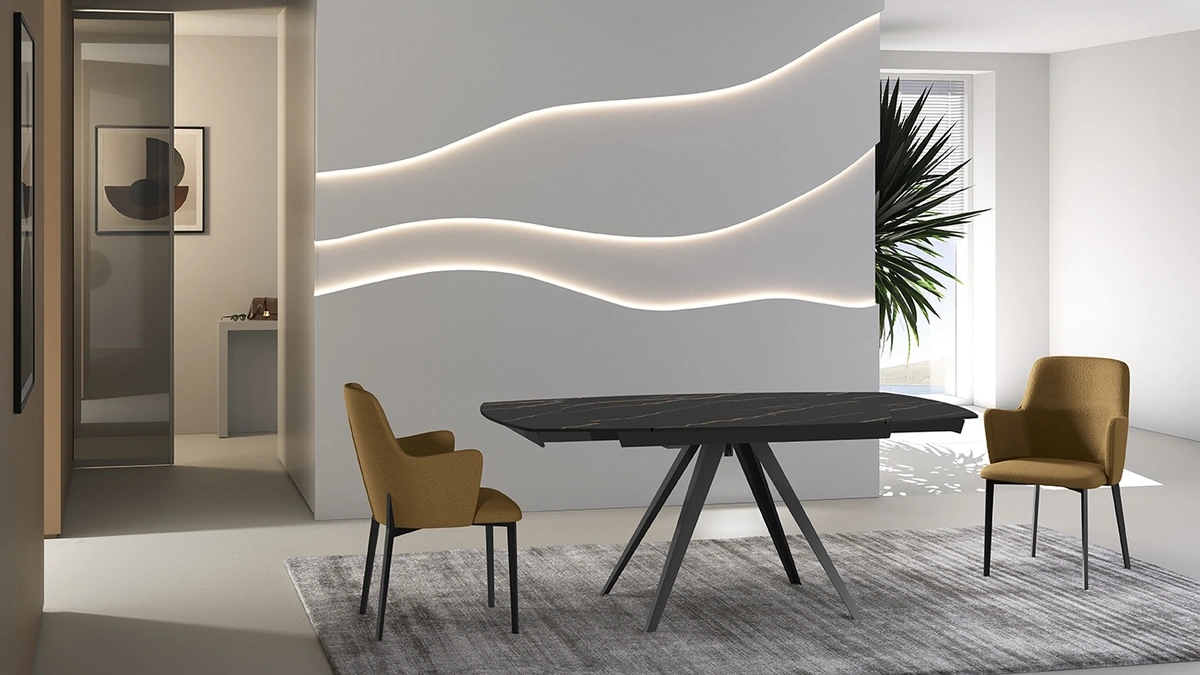 Tavolo Kyoto 120 di Stones