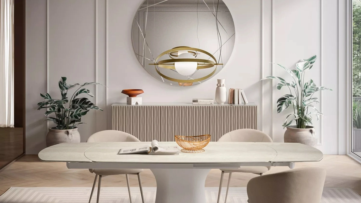 Tavolo allungabile Podium di Bontempi