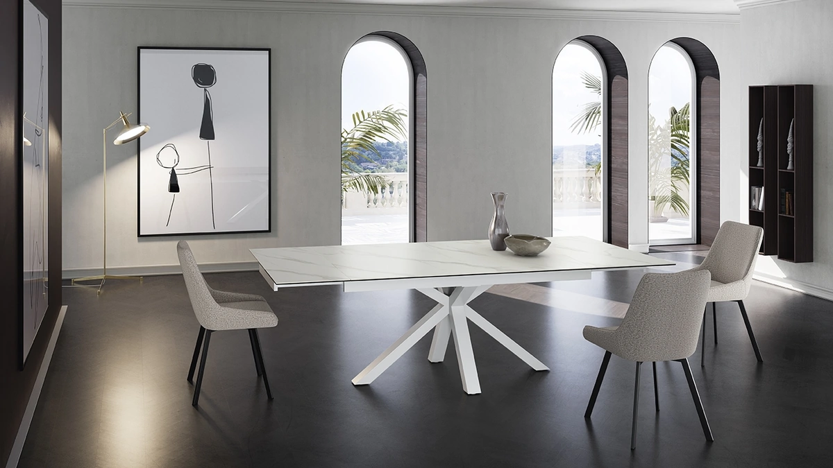 Tavolo allungabile Ceramica 01 di Stones